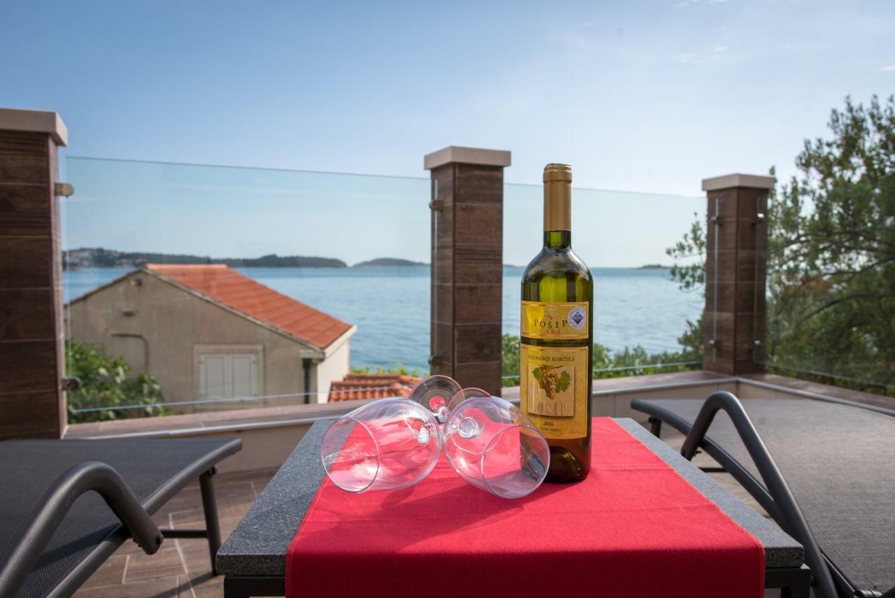 Poseydon Beach Bungalow Mlini Buitenkant foto