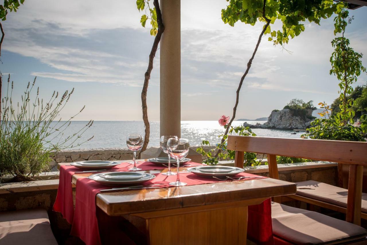 Poseydon Beach Bungalow Mlini Buitenkant foto